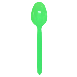 Karat PS Heavy Weight Tea Spoons - Green - 1,000 ct