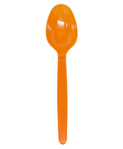 Karat PS Heavy Weight Tea Spoons - Orange - 1,000 ct