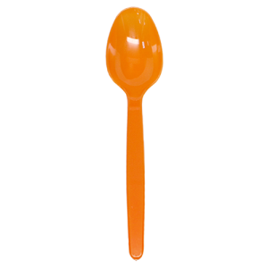 Karat PS Heavy Weight Tea Spoons - Orange - 1,000 ct
