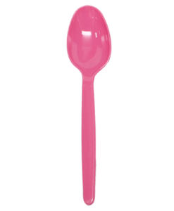 Karat PS Heavy Weight Tea Spoons - Pink - 1,000 ct