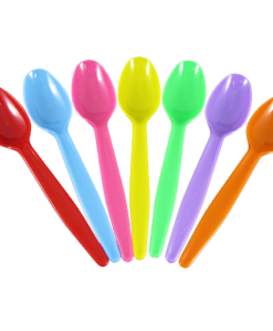 U2100 (Rainbow)-Karat PS Heavy Weight Tea Spoons - Rainbow - 1,000 ct