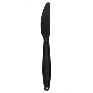 Karat PS Heavy Weight Knives Bulk Box - Black - 1,000 ct