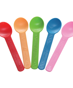 KE-U2300 (Rainbow)-Karat Earth Heavy Weight Bio-Based Spoons - Rainbow - 1,000 ct
