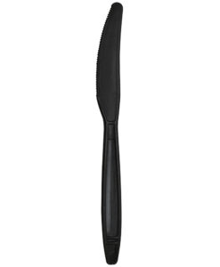 Karat Earth Heavy Weight Bio-Based Knives - Black - 1,000 ct