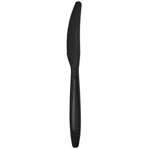 Karat Earth Heavy Weight Bio-Based Knives - Black - 1,000 ct