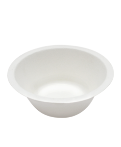 KE-BRB08-Karat Earth 8oz Compostable Bagasse Rice Bowls - 1,000 ct