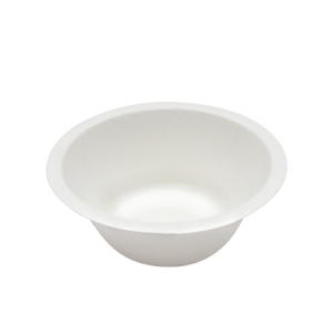 KE-BRB08-Karat Earth 8oz Compostable Bagasse Rice Bowls - 1,000 ct