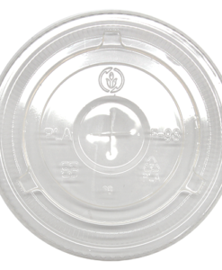 Karat Earth 12-24oz PLA Eco-Friendly Flat Lids (98mm) - 1,000 ct