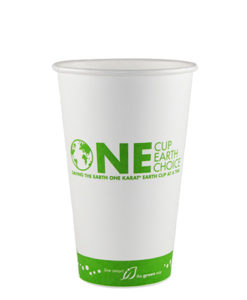 Karat Earth 16oz Eco-Friendly Paper Hot Cups - Generic (90mm) - 1,000 ct