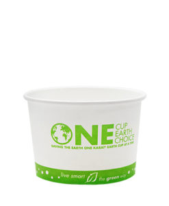 Karat Earth 8oz Eco-Friendly Paper Food Containers - Generic (90.8mm) - 1,000 ct