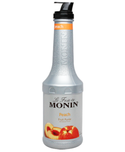H-Puree, Peach-Monin Peach Fruit Puree (1.0 L)
