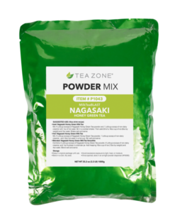 P1043-Tea Zone MilkTeaBLAST Nagasaki Savory Honey Green Tea Powder (2.2 lbs)