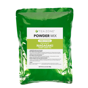 P1043-Tea Zone MilkTeaBLAST Nagasaki Savory Honey Green Tea Powder (2.2 lbs)