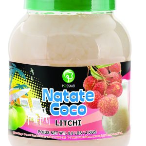 P-XBT355-Possmei Lychee Natate Coco Jelly (8.8 Lbs)
