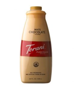 G-Chocolate-WMS-PURE-Torani White Chocolate Sauce (64oz)