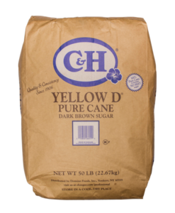 C&H Yellow D Dark Brown Sugar - 50 lb
