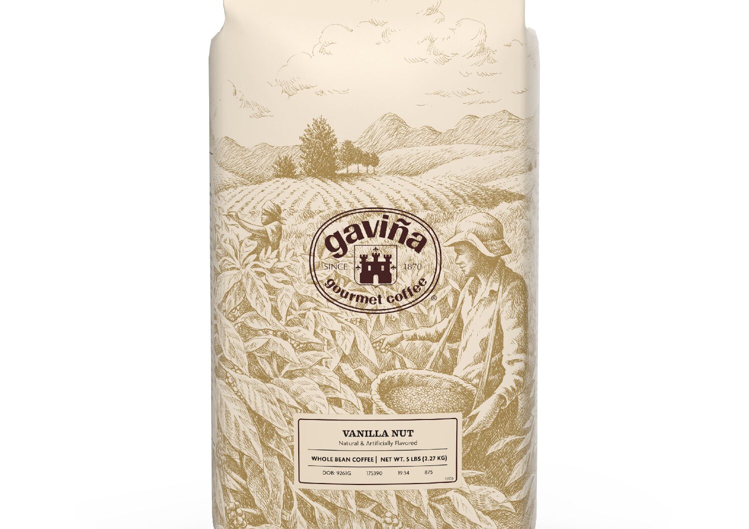173-Gavina Vanilla Nut Whole Bean (5 lbs.)