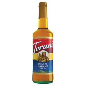 G-Banana-Torani Creme de Banana Syrup (750 mL)