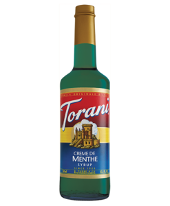 G-Creme De Menthe-Torani Creme de Menthe Syrup (750 mL)