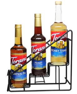 G-WireRack3-Torani Syrup Wire Rack (3 Bottles)
