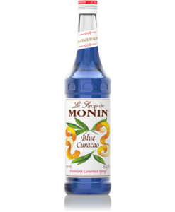 H-Blue Curacao-Monin Blue Curacao Syrup (750mL)