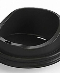 Mug Lids for 10-24oz Hot Cup - Black (90mm) - 1,000 ct