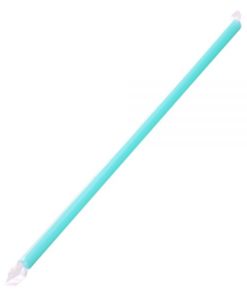 C9060s (AQUA)-Karat 9'' Boba Straws (10mm) Poly Wrapped - Aqua - 1,600 ct