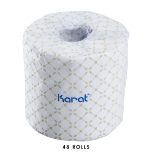 JS-TTW500-Karat Standard 2-ply Toilet Paper Rolls - 48 ct