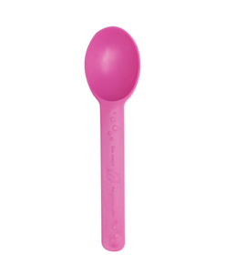 KE-U2300 Karat Earth Heavy Weight Bio-Based Spoons - Pink - 1,000 ct, (Pink)